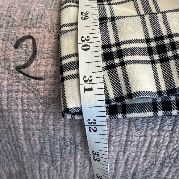 NWT JCrew Collection wide-leg essential pant in plaid Italian city wool blend - Picture 9 of 9